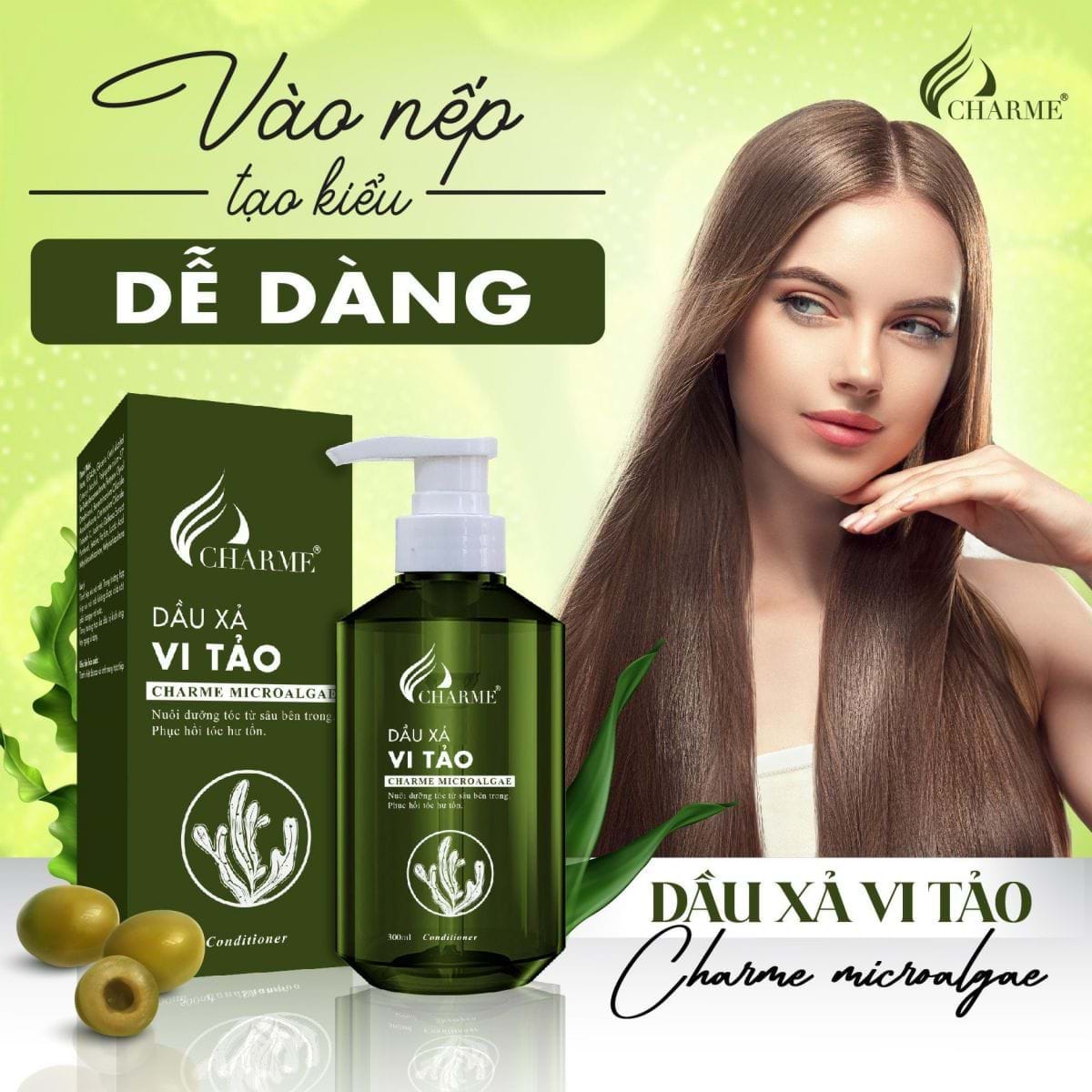 Dầu gội Vi Tảo