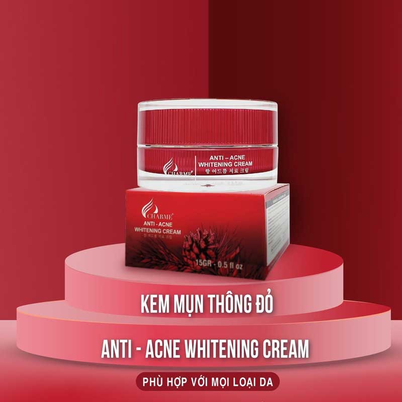 Kem Trị Mụn Thông Đỏ Charme