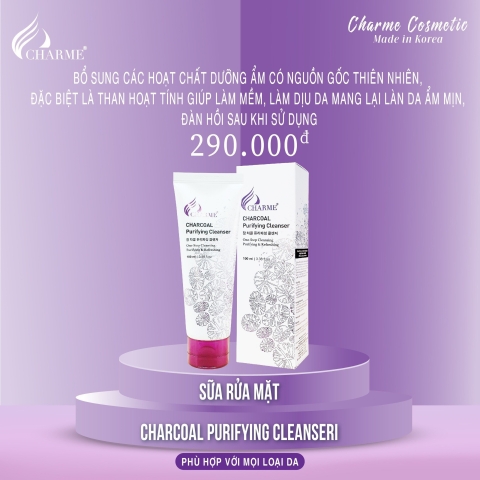 Sữa rửa mặt than hoạt tính