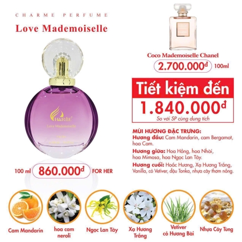 Nước Hoa Charme Love Mademoiselle