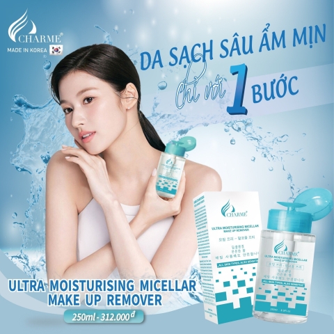 Nước tẩy trang - Ultra Moistursing Micellar Makeuo Remove