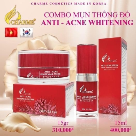 Kem Trị Mụn Thông Đỏ Charme