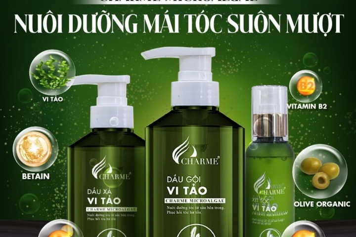 Dầu gội Vi Tảo