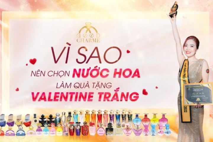 Vì sao nên chọn nước hoa làm quà tặng cho ngày Valentine trắng 14-03 ?